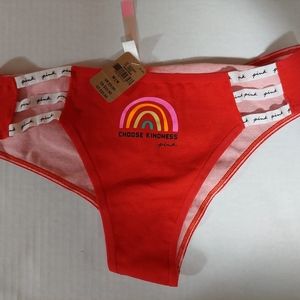 PINK by Victoria's Secret Cheekster/Tanga Panty  , size Medium NWT